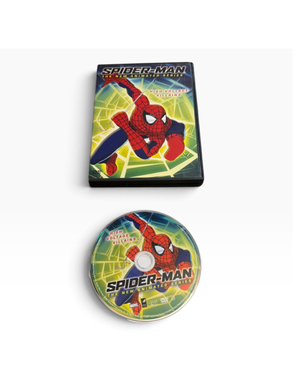 Y2k 2003 Sony Pictures Spider-Man The New Animated Series DVD Show Movie Rare